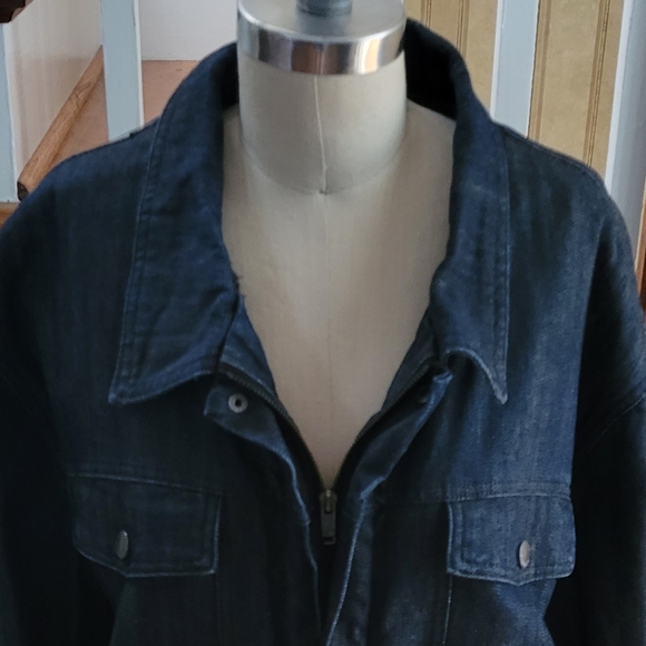 Ecko Unlimited Defined By Design Denim Blue Jacket Size 2X Large - Picture 3 of 7